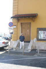 Ernest Hemmingway is the doorman at the Tartini Theatre